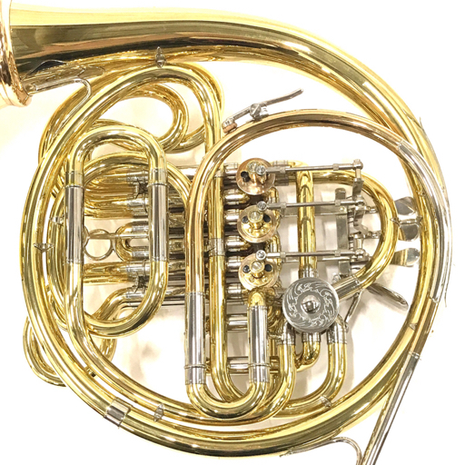 アレキサンダー フルダブルホルン 金管楽器 吹奏楽器 ハードケース付 ALEXANDER4